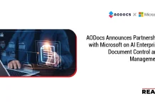 AODocs Announces Partnership with Microsoft on AI Enterprise Document Control and Management AODocs