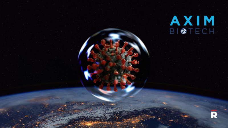 AXIM logo/read magazine