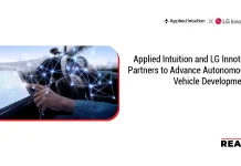 Applied Intuition and LG Innotek Partners to Advance Autonomous Vehicle Development Applied Intuition