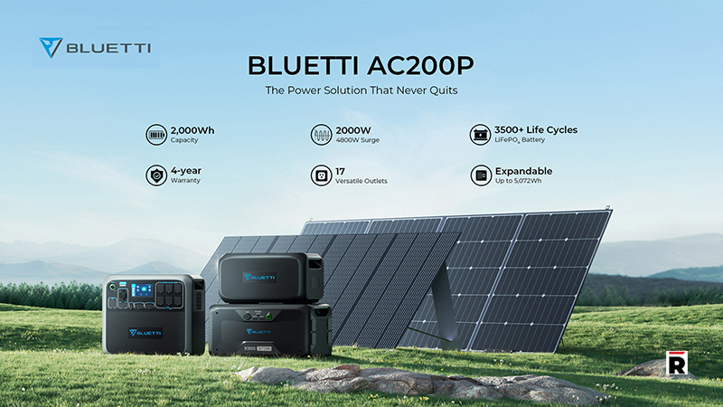 BLUETTI AC200P Remains a Popular Choice for Mobile Power Needs in 2023