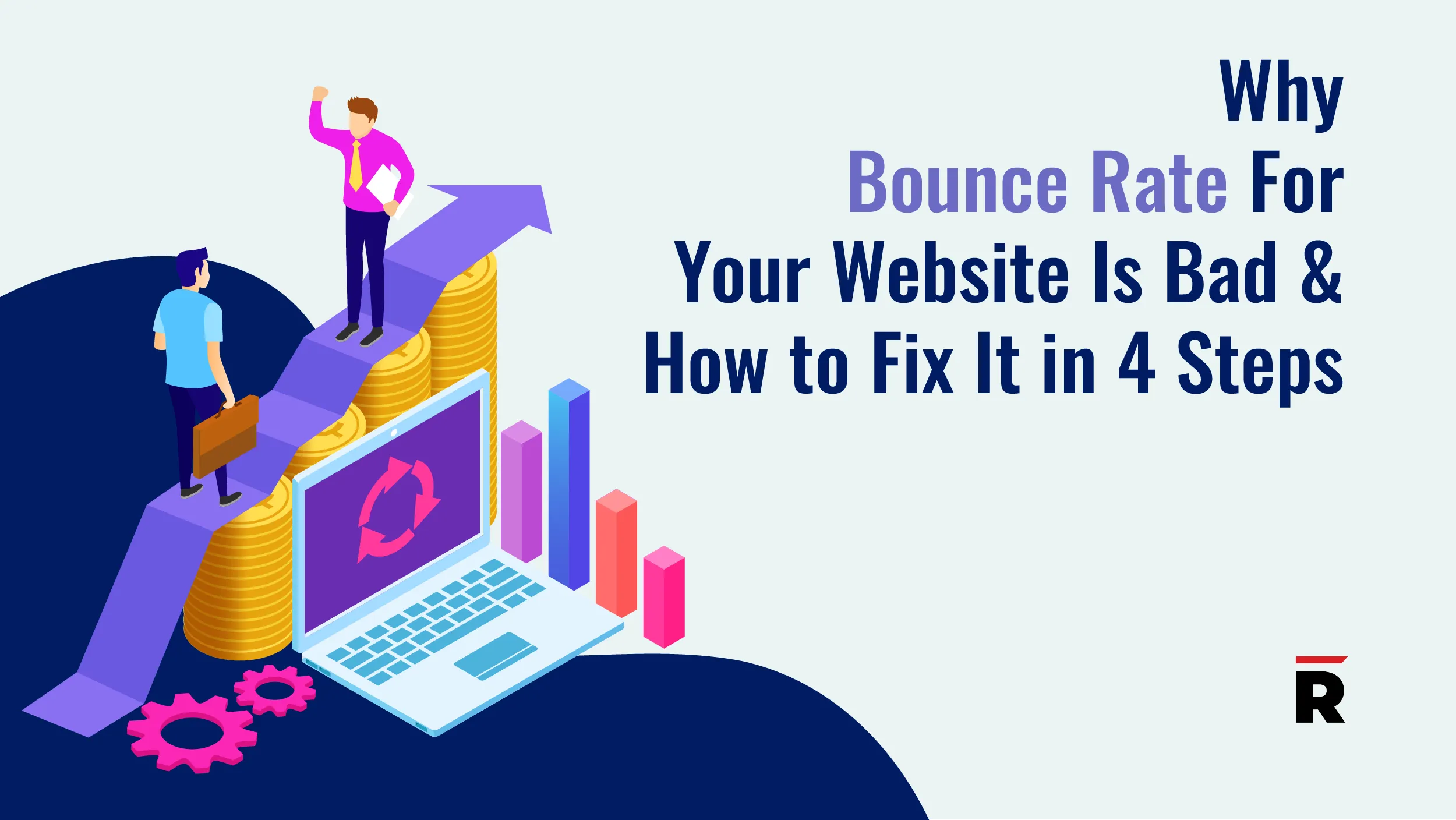 Bounce rate for website