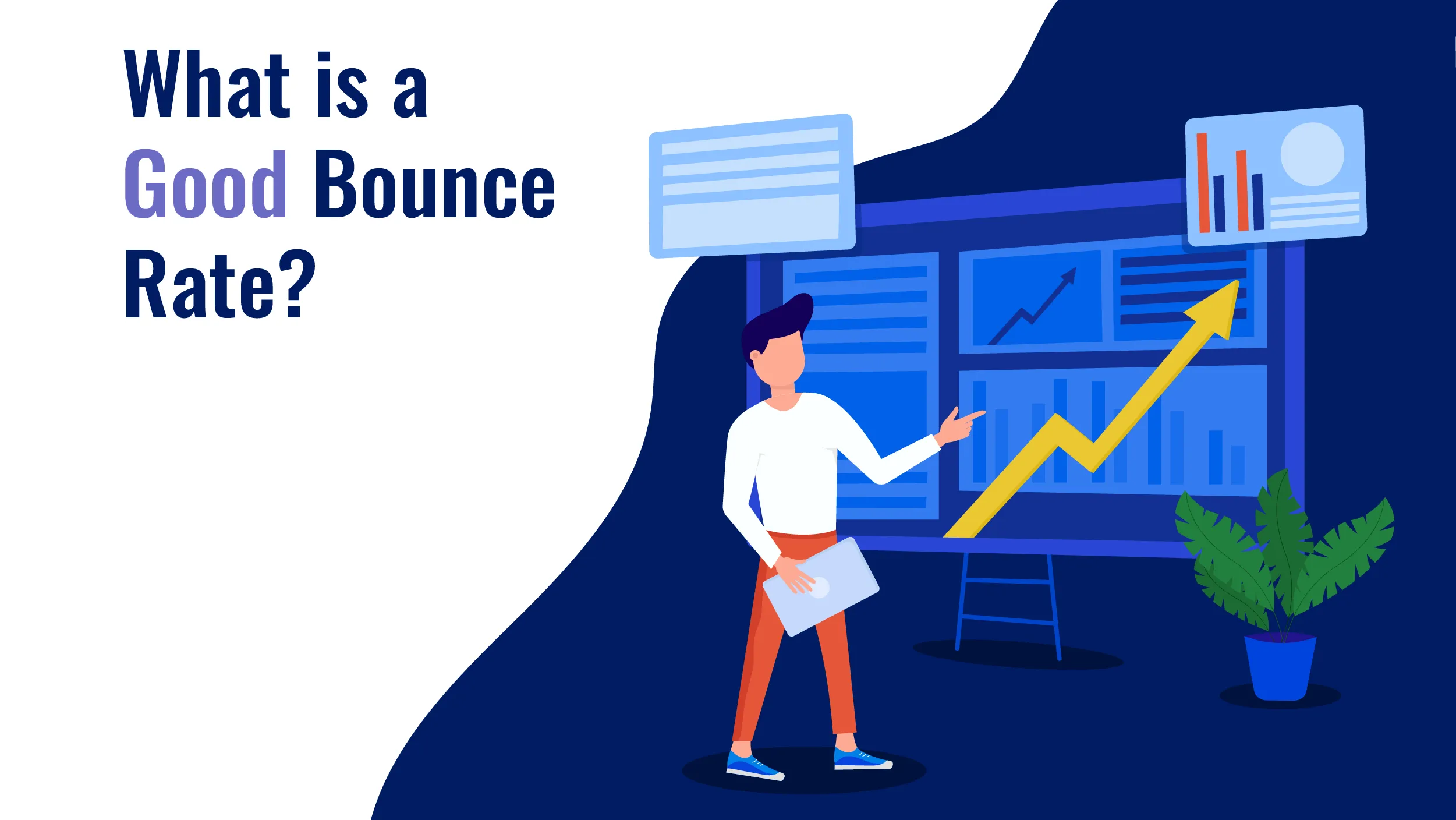 Bounce rate for website