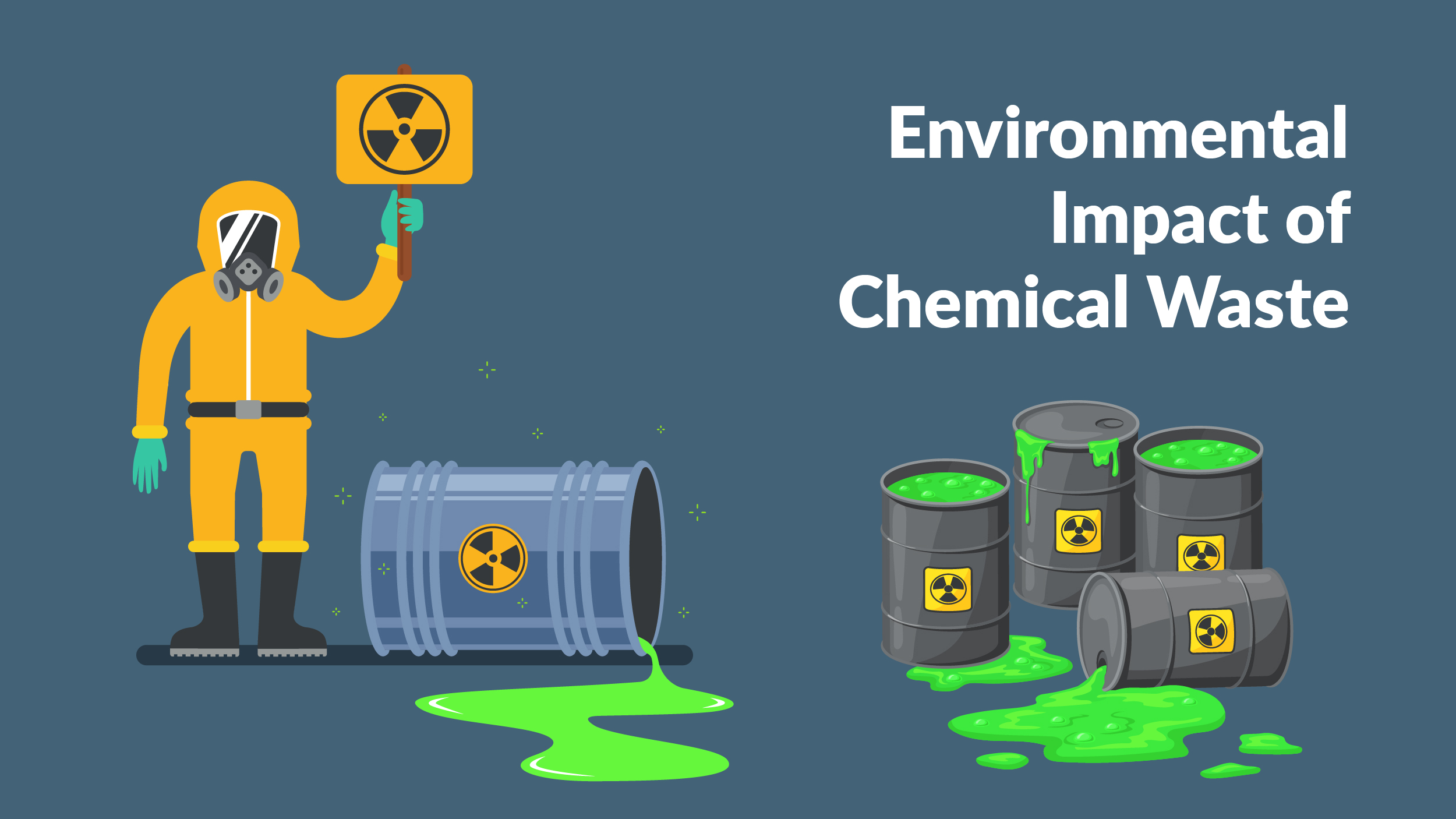 why is it important to dispose of chemicals properly