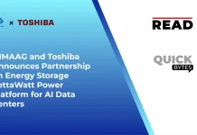 DIMAAG and Toshiba Announces Partnership on Energy Storage ZettaWatt Power Platform for AI Data Centers DIMAAG