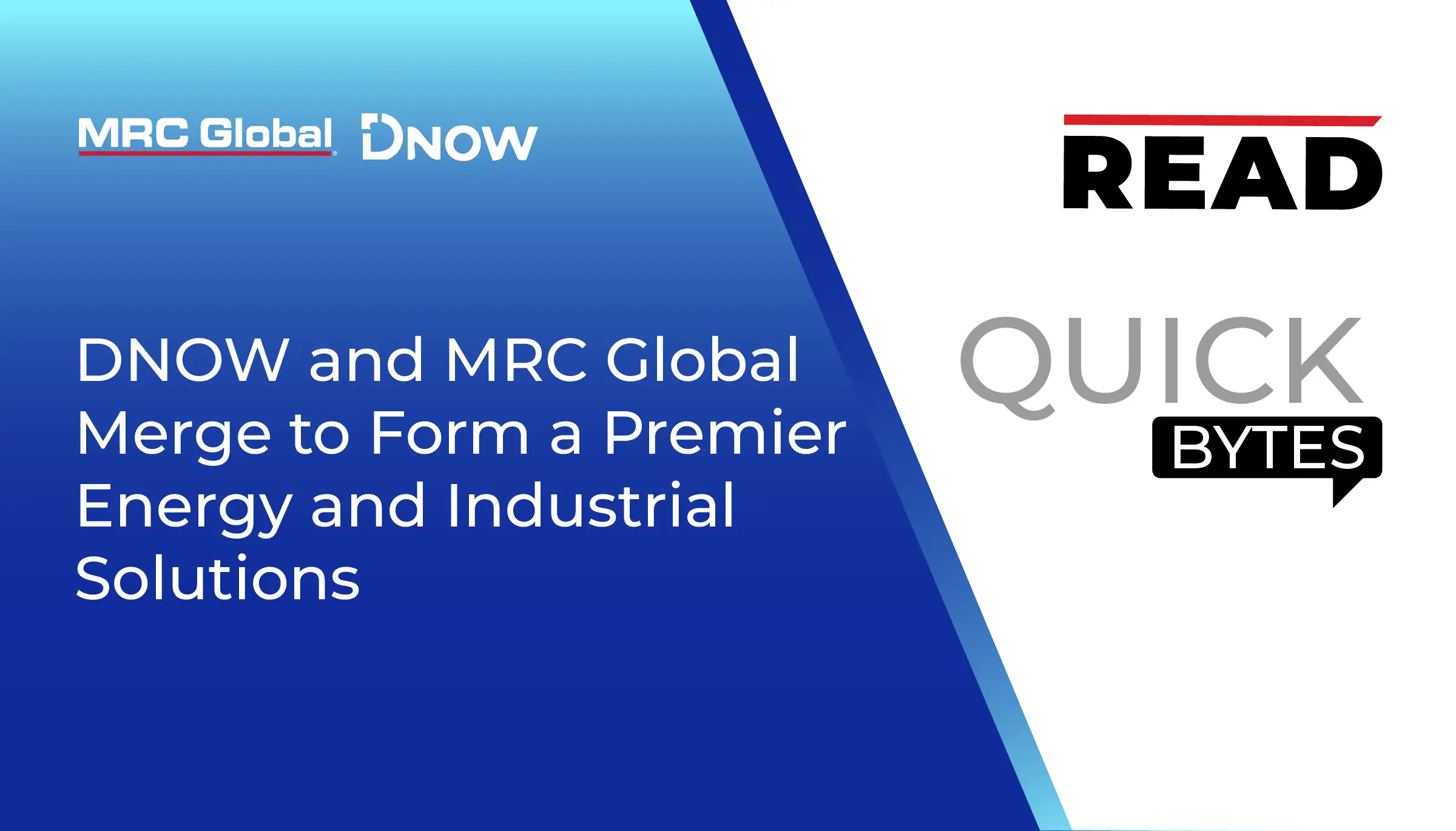 DNOW & MRC Global Merge for Premier Energy & Industrial Sol