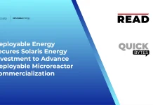 Deployable Energy Secures Solaris Energy Investment to Advance Deployable Microreactor Commercialization Deployable