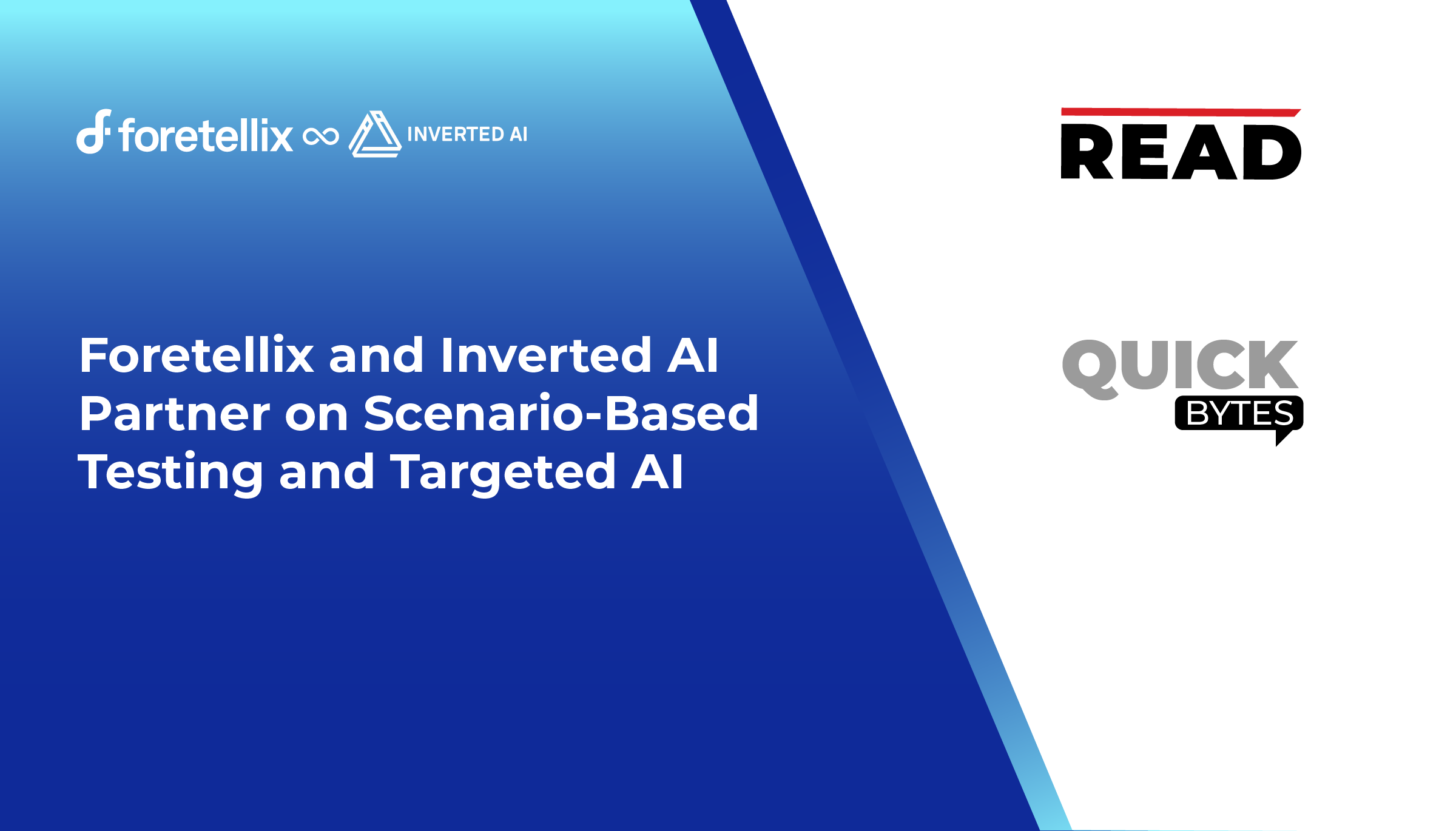 Foretellix and Inverted AI Partner on Scenario Testing & Targeted AI