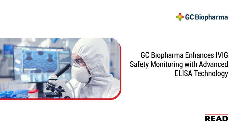 GC Biopharma Enhances IVIG Safety Monitoring with ELISA Tech