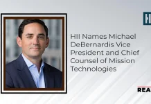 HII Names Michael DeBernardis Vice President and Chief Counsel of Mission Technologies HII