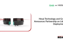 Hesai Technology and Grab Announces Partnership on Lidar Deployment Hesai Technology