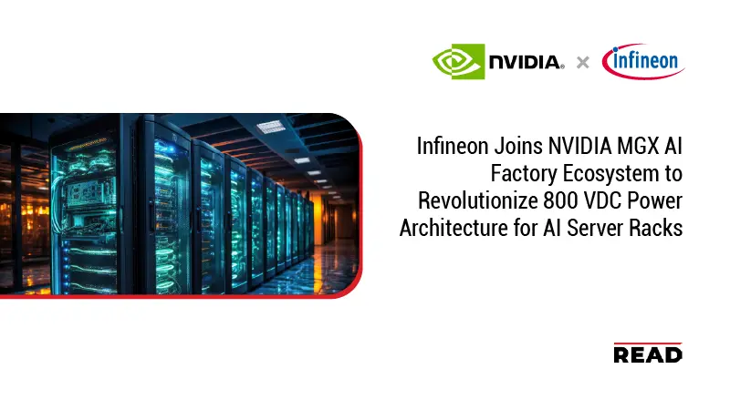 Infineon Rack Infineon Joins NVIDIA MGX AI Factory Ecosystem