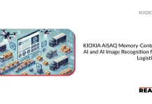 KIOXIA AiSAQ Memory-Centric AI and AI Image Recognition for Logistics Kioxia Corporation
