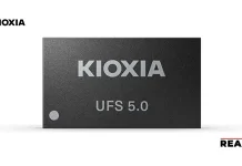 Kioxia Sampling UFS 5.0 Embedded Flash Memory Devices for Next-Generation Mobile Applications Kioxia