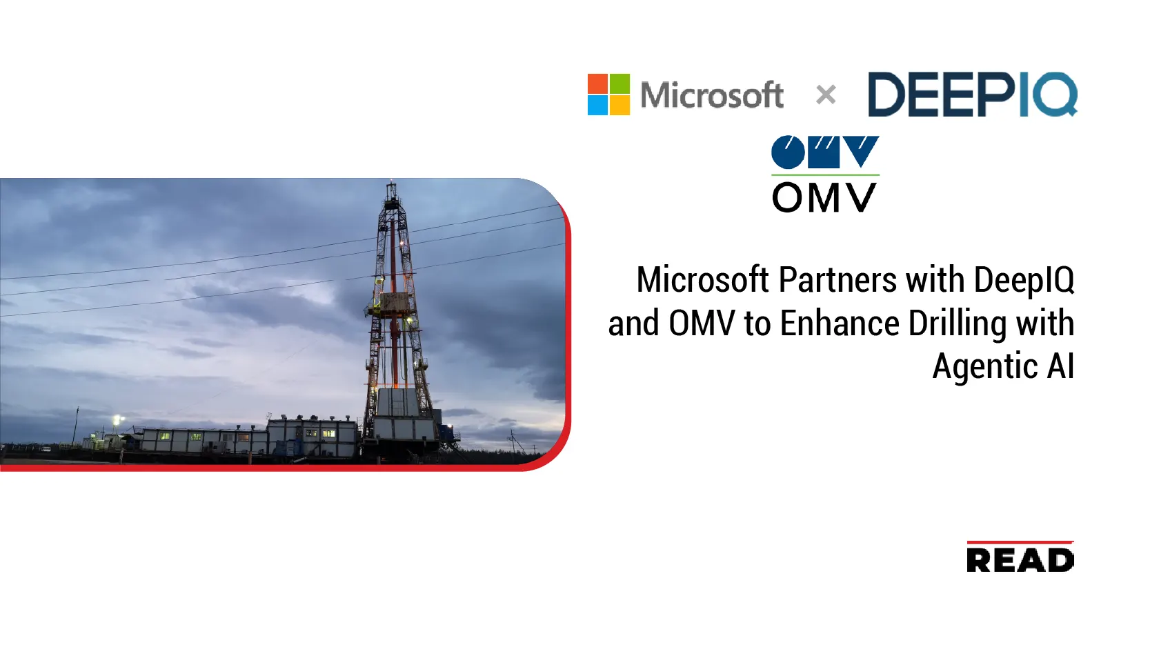 Deepiq Microsoft Partners with DeepIQ & OMV to Enhance Drilling with AI