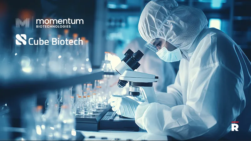 Momentum Biotech & Cube Biotech Form Strategic Partnership