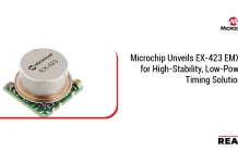 Microchip Unveils EX-423 EMXO for High-Stability, Low-Power Timing Solutions Microchip Technology