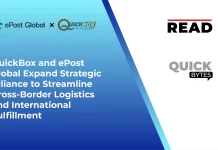 QuickBox and ePost Global Expand Strategic Alliance to Streamline Cross-Border Logistics and International Fulfillment QuickBox