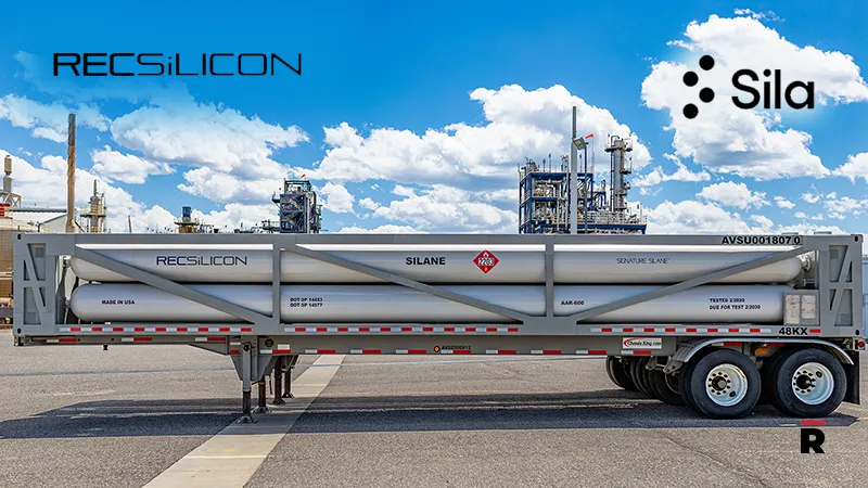 REC Silicon and Sila Sign Long-Term Silane Supply Agreement