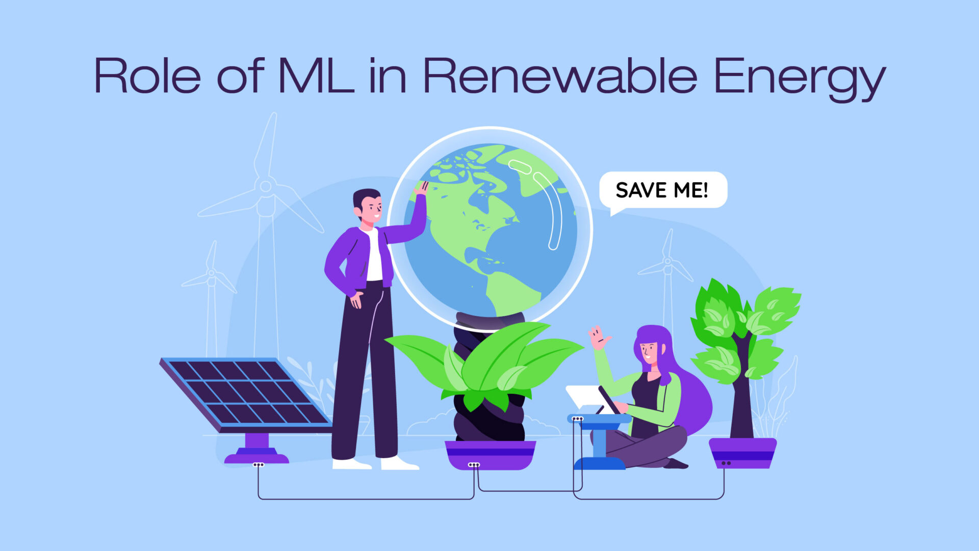 Role of AI and ML In The Renewable Energy Industry