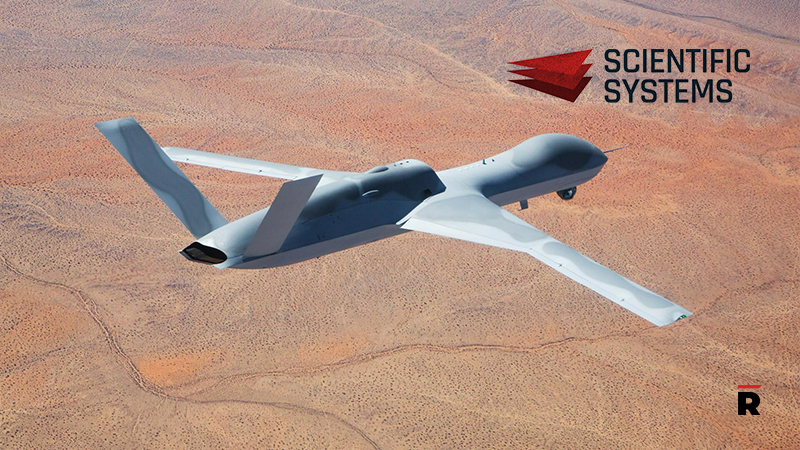 Scientific Systems Demonstrates Autonomous Teaming Behaviors Using Avenger Unmanned Combat Air 8959