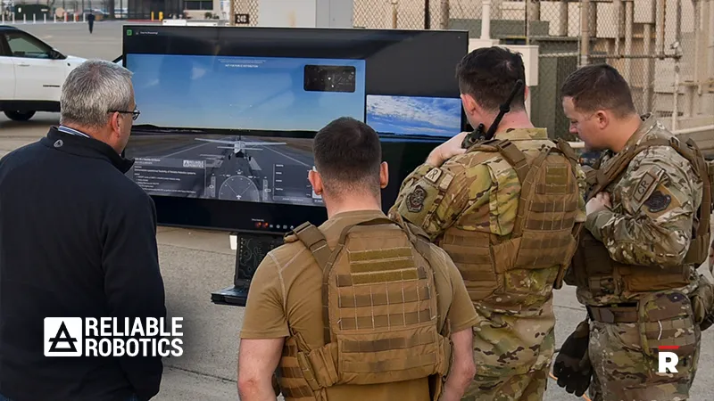 USAF Grants Reliable Robotics Multi-Year Aircraft Automation Contract