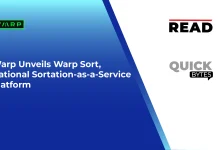 Warp Unveils Warp Sort, National Sortation-as-a-Service Platform Warp