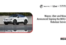 Wayve, Uber and Nissan Announced Signing the MOU on Robotaxi Services Wayve