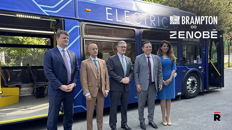 Zenobē and Brampton collaborates to lead electrify bus fleet